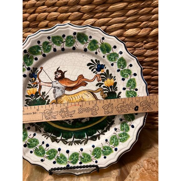 Centaur Made in Italy Painted Plate: 11” - Picture 3 of 8